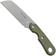 Afbeelding voor Viper Basic 2 VT4032CG D2 Sheepsfoot Stonewashed, Green Canvas Micarta, vaststaand mes