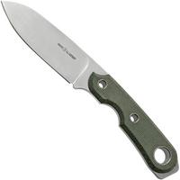 Bild für Viper Basic 3 VT4034CB MagnaCut Spear Point Satin, Black Canvas Micarta, feststehendes Messer