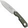 Image for Viper Basic 3 VT4034CB MagnaCut Spear Point Satin, Black Canvas Micarta, fixed knife