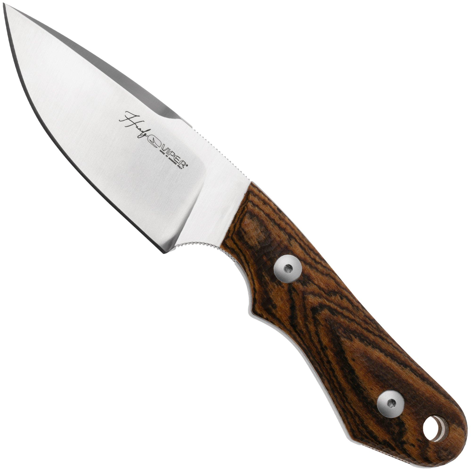 Nóż z głownią stałą Viper Handy VT4038BC Bocote Wood