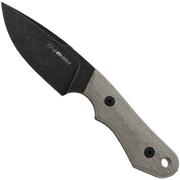 Viper Handy VT4042CG Blackwashed Green Canvas, fixed knife