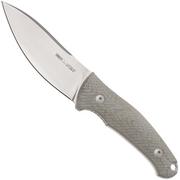 Viper Nordlys VT4044CG Stonewashed, Green Canvas Micarta, cuchillo fijo, diseño Jens Anso