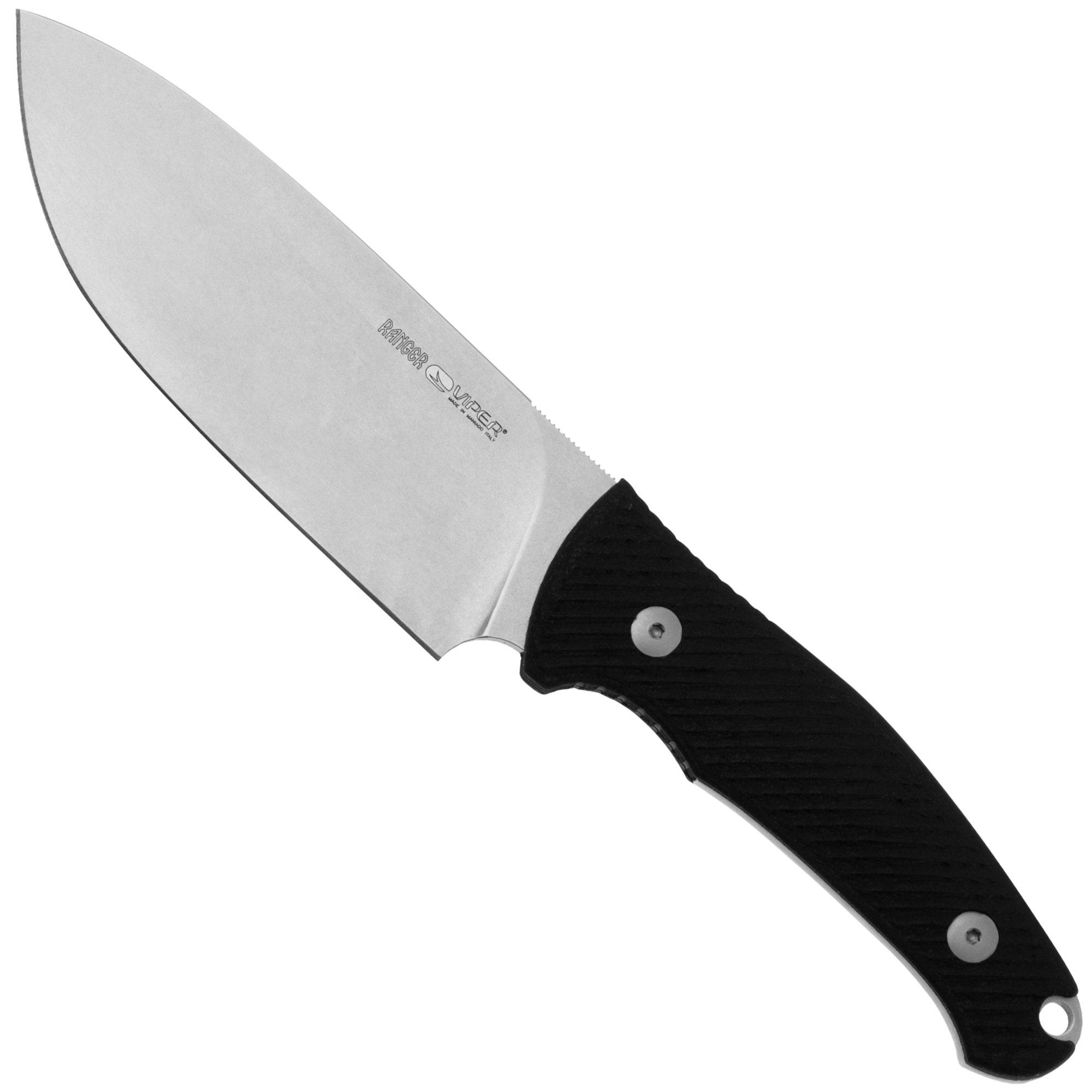 Nóż z głownią stałą Viper Ranger VT4054GG Böhler N690, Black SureTouch