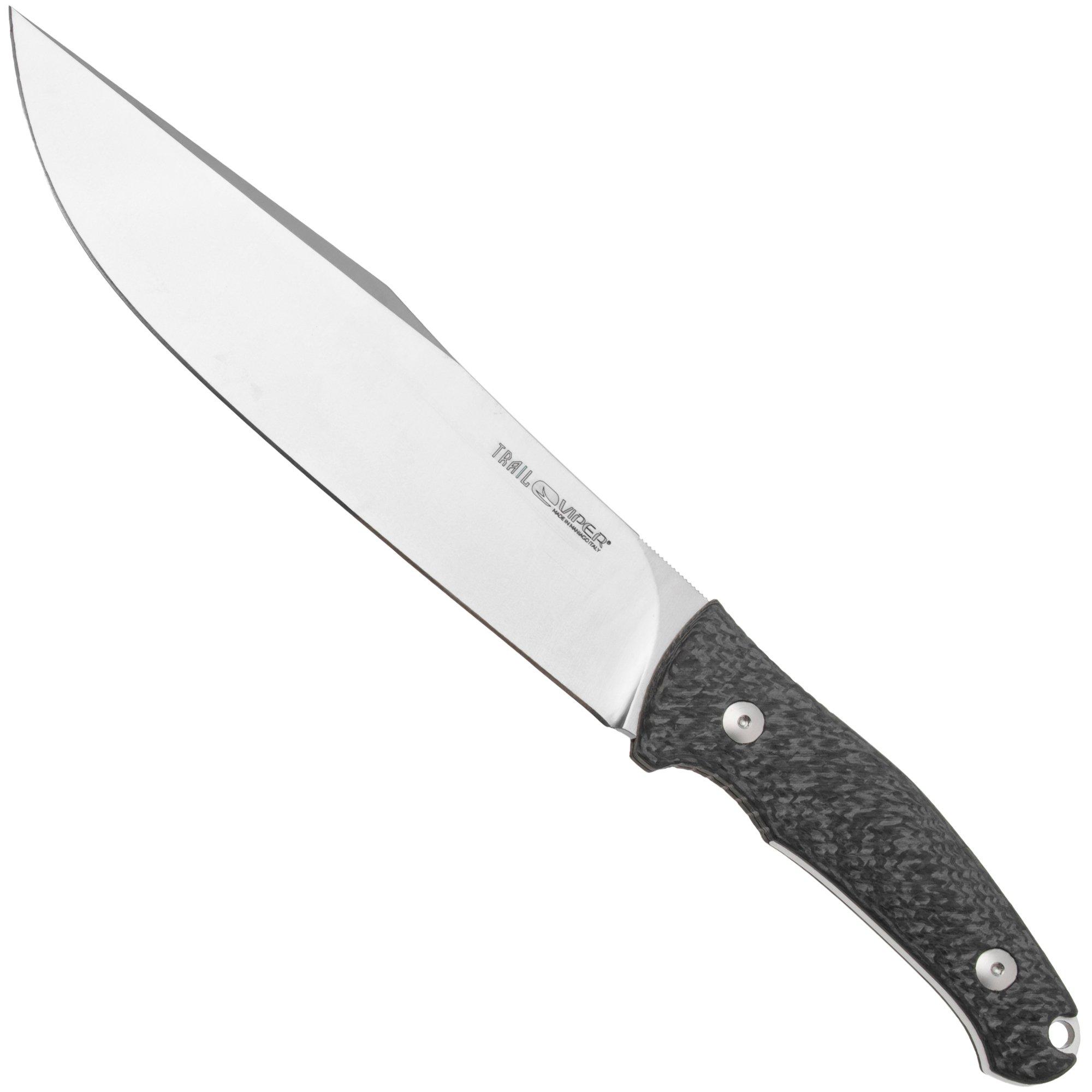 Viper Trail VT4068FC Satin N690, Carbon Fiber, Fahrtenmesser, Jens Anso Design