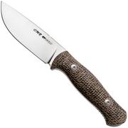 Afbeelding voor Viper GMR VT4070MIN Satin Hybrid Cryo, Natural Jute Micarta, vaststaand mes, Fabrizio Silvestrelli design
