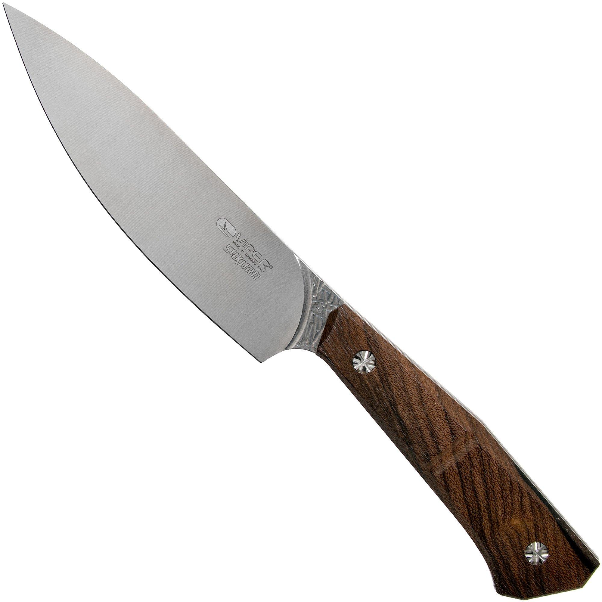 Viper Sakura couteau à viande 14cm bois de ziricote, VT7510ZI