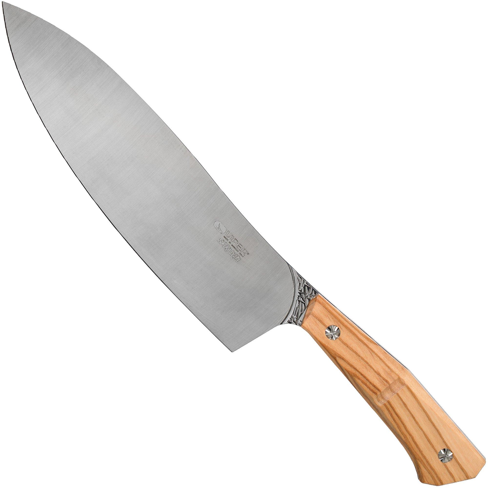 Nóż szefa kuchni Viper Sakura, VT7518UL, drewno oliwne, 20 cm
