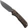 Afbeelding voor Vosteed Marten 330 A1619 Blackwashed 154CM, Copper Carbon Fiber, zakmes