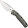 Bild für Vosteed Psyop A2211 Stonewashed Elmax, Black Norplex UltreX Micarta, Taschenmesser, Tuffknives Design