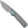 Afbeelding voor Vosteed Porcupine A2612 Gray PVD 14C28N, Gray G10, zakmes, Yue Dong design