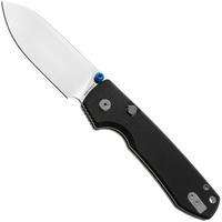 Afbeelding voor Vosteed Raccoon A2903 Satin 14C28N, Black Micarta, zakmes, Yue Dong design