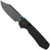 Afbeelding voor Vosteed Raccoon A2910 Blackwashed 14C28N, Black Micarta, zakmes, Yue Dong design