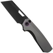 Bild für Vosteed Nip-L A4203 Blackwashed Elmax, Dim Gray Titanium, Taschenmesser, Divo Knives Design