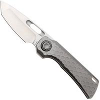 Bild für Vosteed Nymble A4702 Stonewashed Elmax, Gray Titanium, Taschenmesser, John Rusk Design