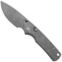 Bild für Vosteed Porcupine TiSlim A4805 Stonewashed S90V, Acid Wash Gray Titanium, Taschenmesser, Yue Dong Design