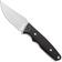 Afbeelding voor Vosteed H-Back D0404 Stonewashed Nitro-V, Black G10, vaststaand mes