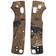 Afbeelding voor Vosteed Porcupine ModSwap W0303 Canvas Rag Burl Yellow Current Micarta, handgreepschalen