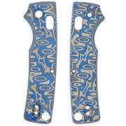 Afbeelding voor Vosteed Porcupine ModSwap W0306 Blue Ocean Micarta, handgreepschalen
