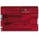 Afbeelding voor Victorinox SwissCard Classic transparant rood 0.7100.T 