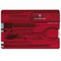 Imagen para Victorinox SwissCard Classic rojo transparente 0.7100.T