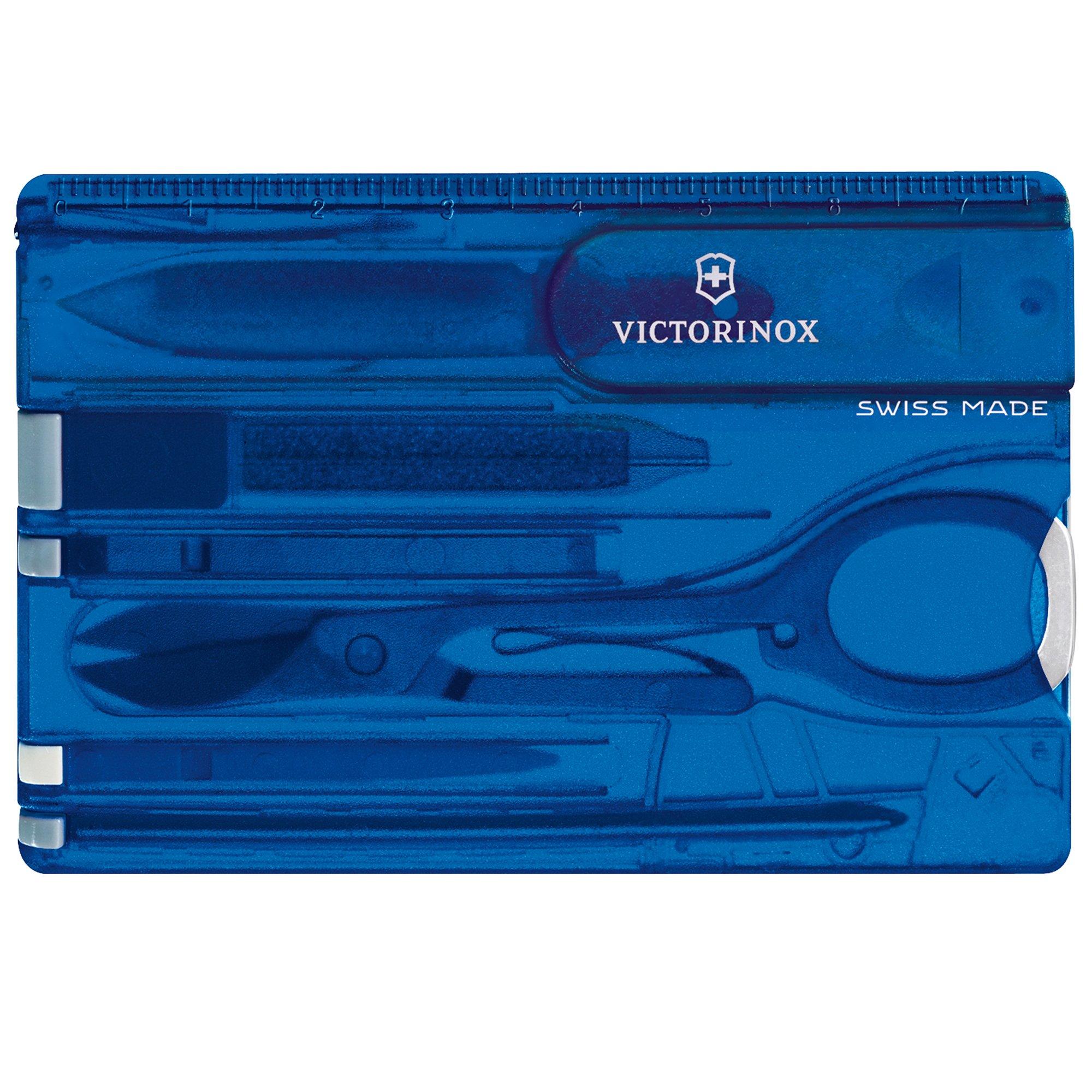 Victorinox SwissCard Classic (blau-transparent)