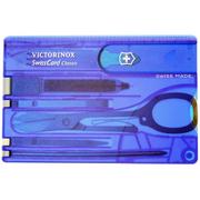 Victorinox SwissCard Classic azul transparente 0.7122.T2