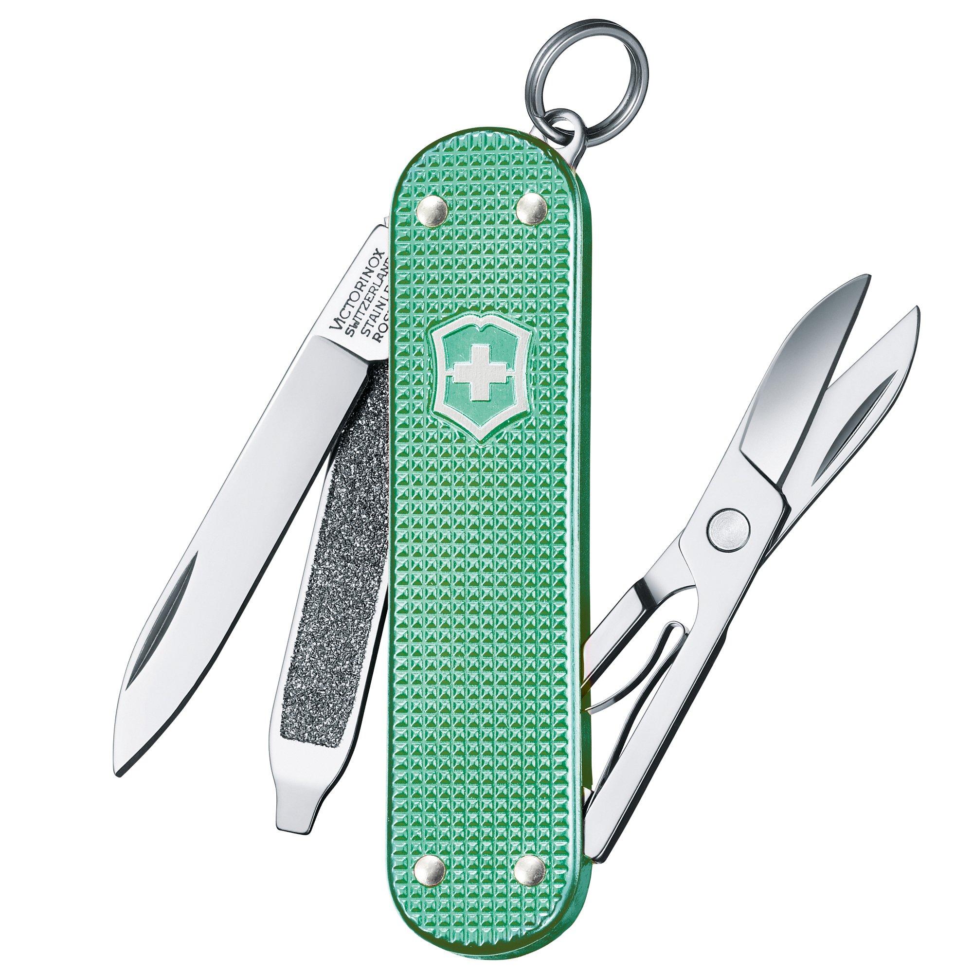 Victorinox Classic SD Alox Colors, Minty Mint 0.6221.221G Schweizer Taschenmesser