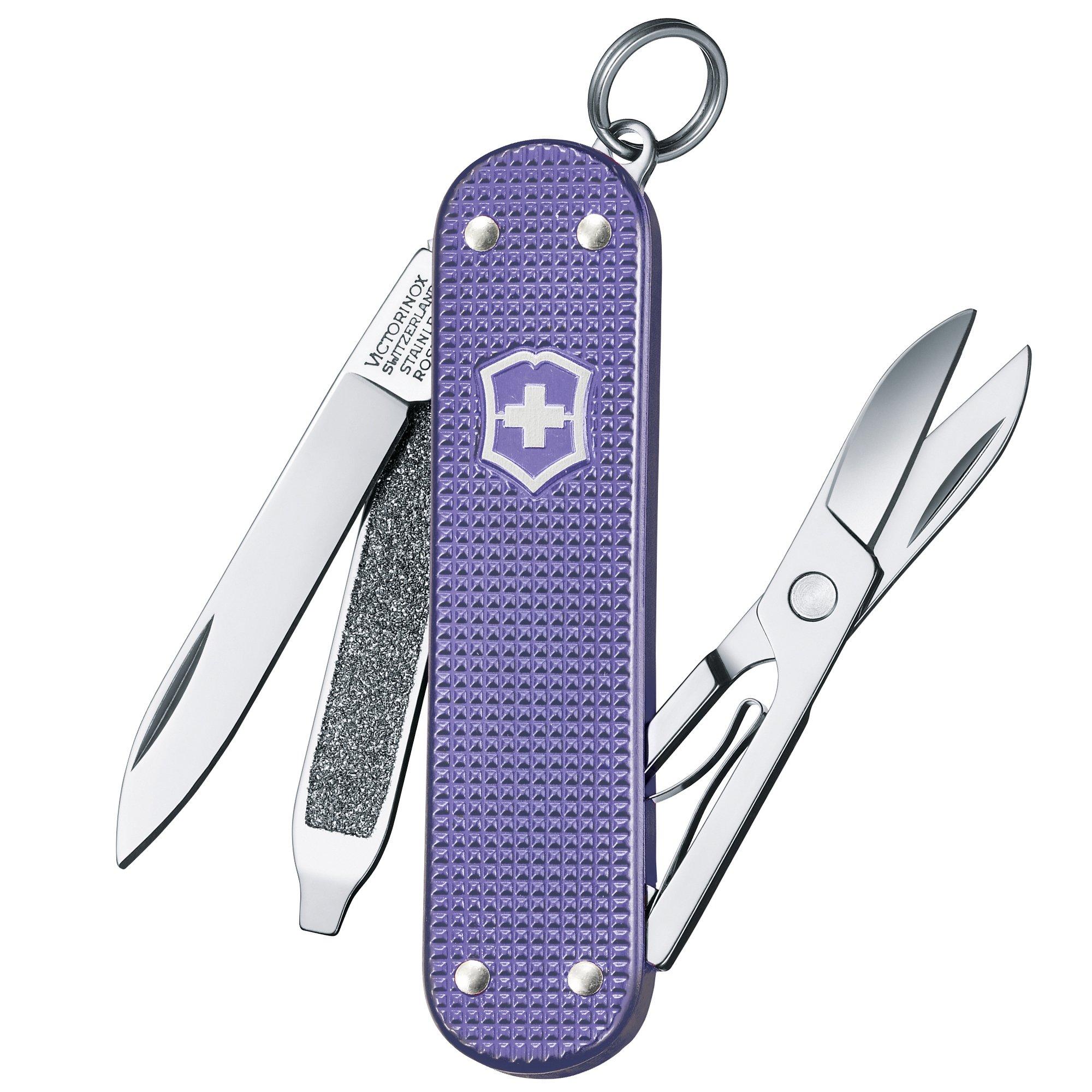 Victorinox Classic SD Alox Colors, Electric Lavender 0.6221.223G Schweizer Taschenmesser