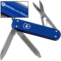 Afbeelding voor Victorinox Classic Alox Blue 0.6221-22R4.KTE1 Knivesandtools Edition, Zwitsers zakmes