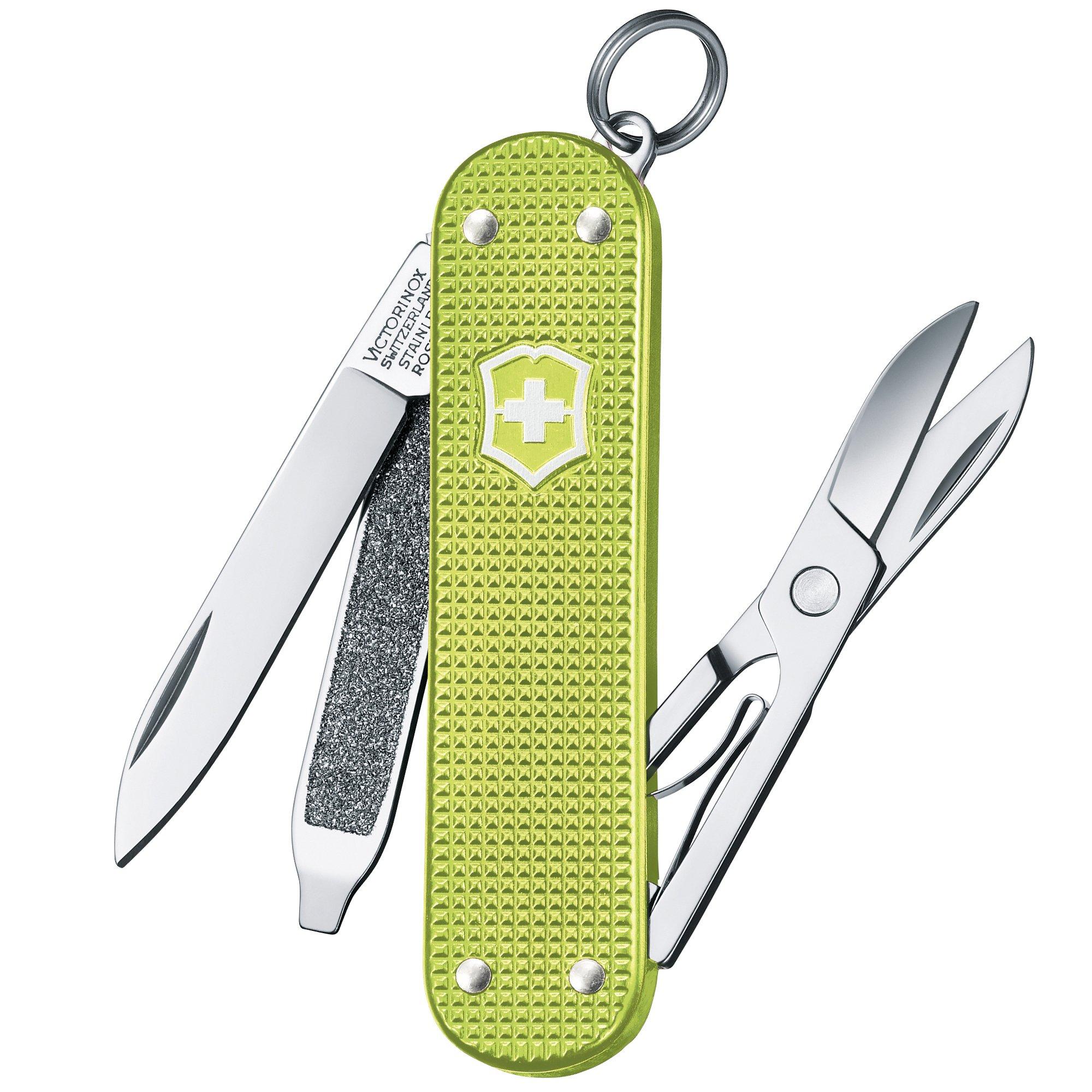 Szwajcarski scyzoryk Victorinox Classic SD Alox Colors, Lime Twist 0.6221.241G