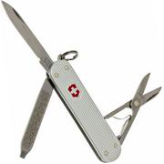 Szwajcarski scyzoryk Victorinox Classic Alox, srebrny 0.6221.26