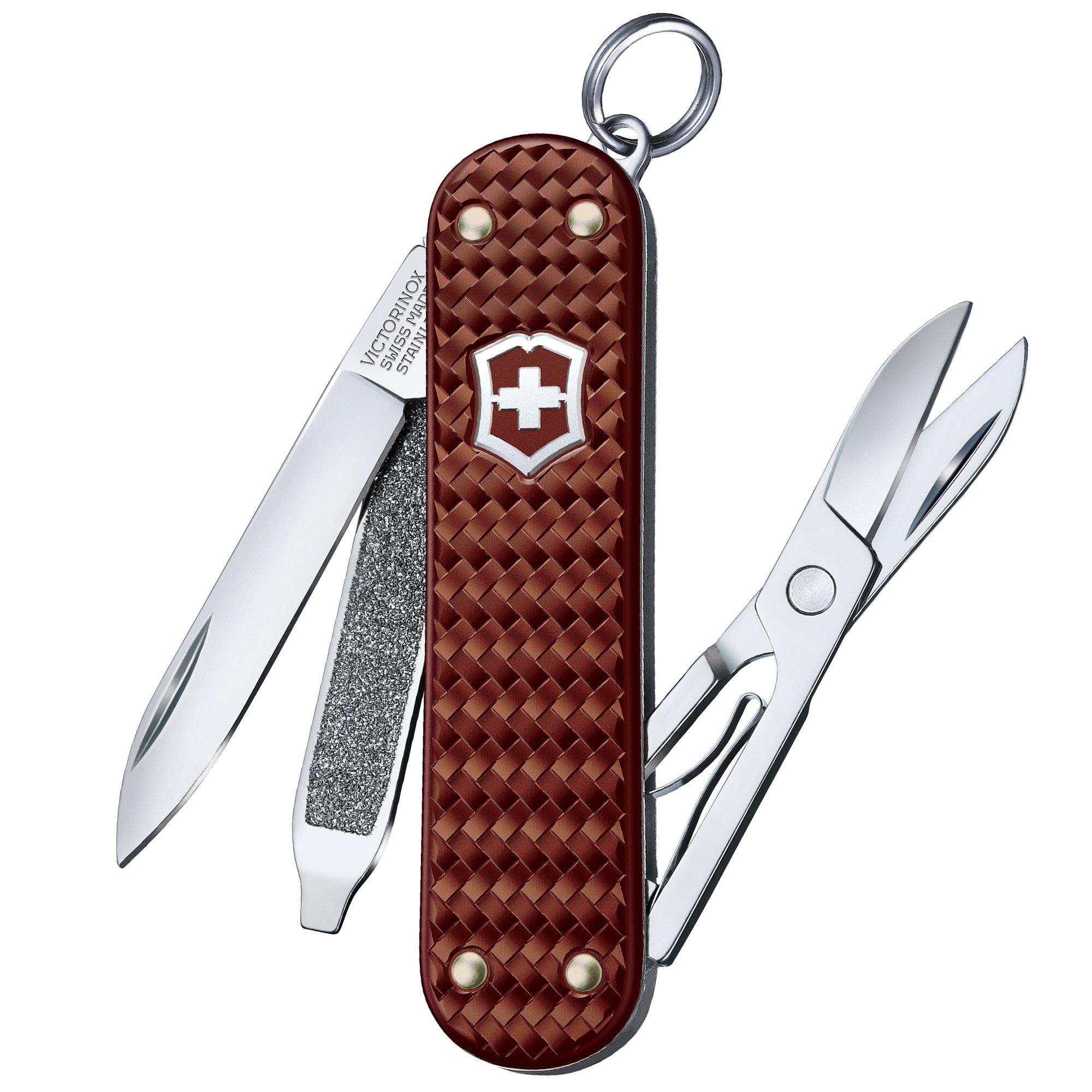 Victorinox Classic SD Precious Alox, Brass Gold 0.6221.408G Swiss
