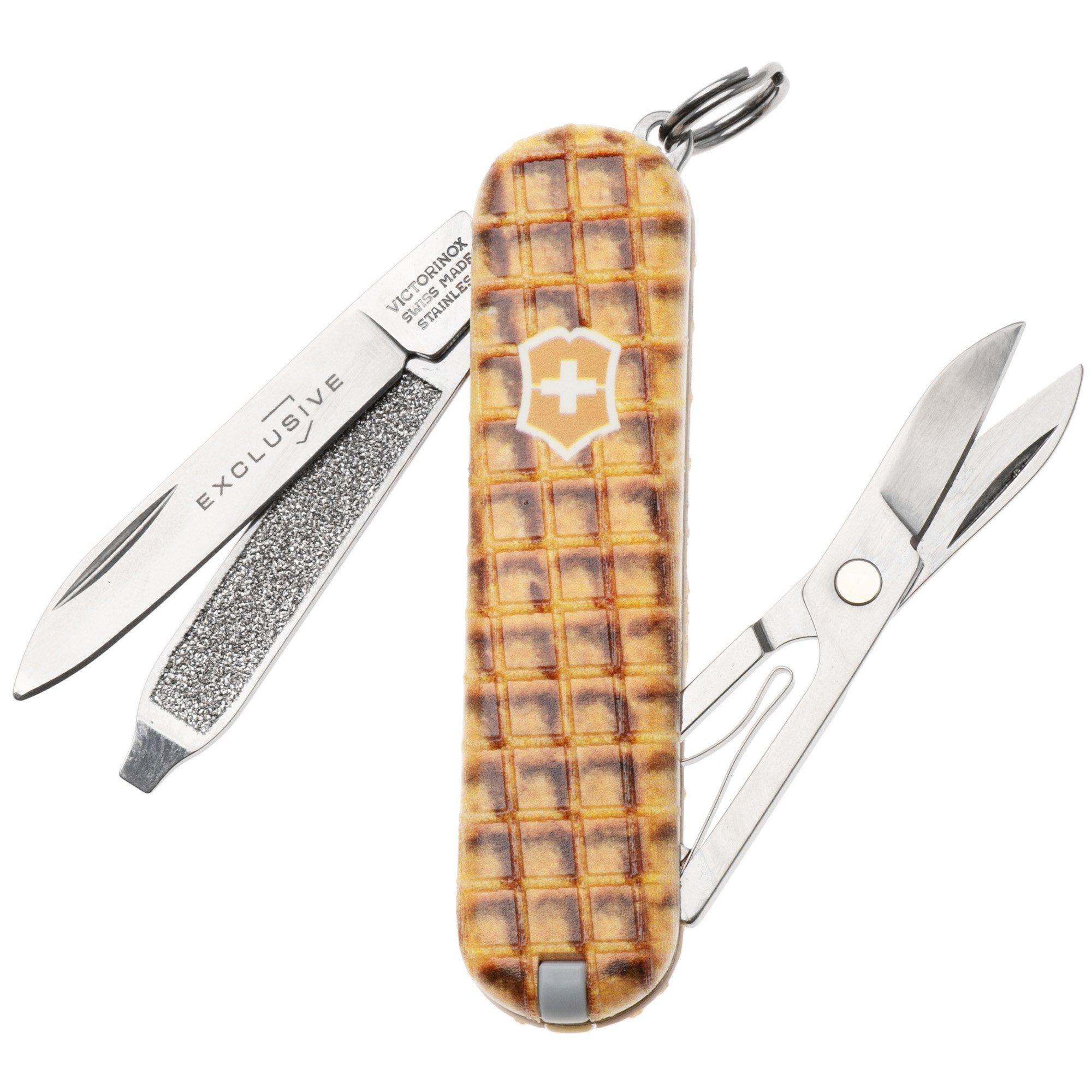 Victorinox Classic SD Stroopwafel Edition 0.6223.7R2 Knivesandtools Exclusive Zwitsers zakmes