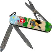 Victorinox Classic SD Swiss Wrestling Limited Edtion 2020 0.6223.L2009 Zwitsers zakmes