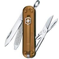 Obraz dla Szwajcarski scyzoryk Victorinox Classic SD Translucent Colors, Chocolate Fudge 0.6223.T55G