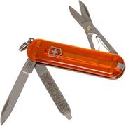 Victorinox Classic SD Translucent Colors, Fire Opal 0.6223.T82G Zwitsers zakmes