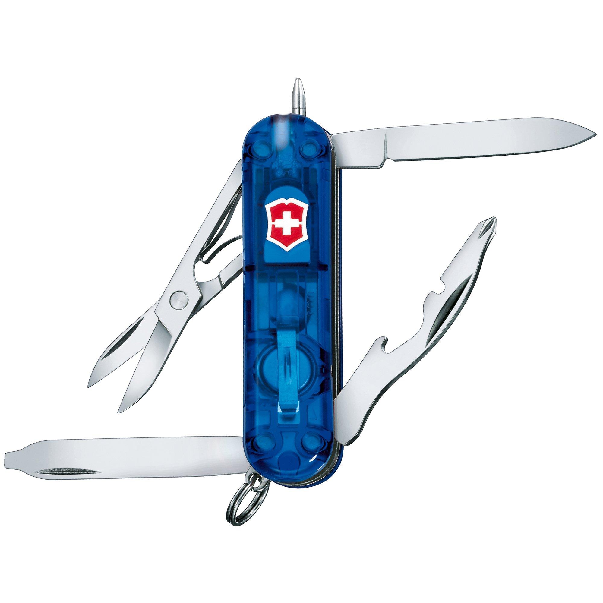 Victorinox Midnite Manager, Schweizer Taschenmesser, transparent blau