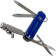 Victorinox Nail Clip 580 blu trasparente 0.6463.T2 coltellino svizzero