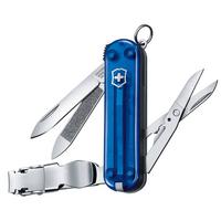 Image for Victorinox Nail Clip 580 translucent blue 0.6463.T2 Swiss pocket knife