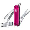 Image pour  Victorinox Nail Clip 580 rose transparent 0.6463.T5 couteau suisse