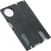 Victorinox SwissCard Nailcare transparant zwart 0.7240.T3