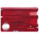 Afbeelding voor Victorinox SwissCard Nailcare transparant rood 0.7240.T