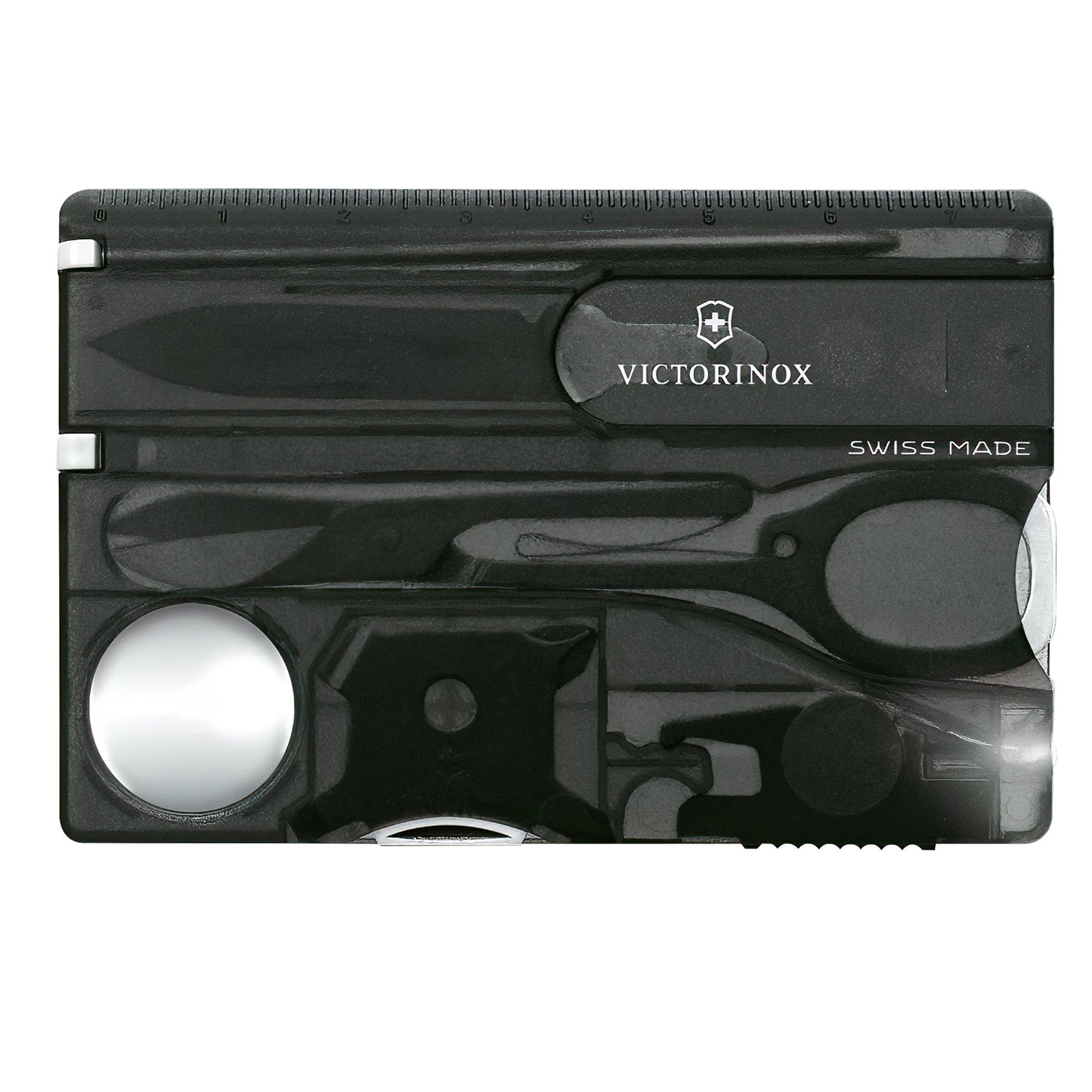Karta Victorinox SwissCard Lite czarny transparentny - 0.7333.T3
