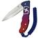 Afbeelding voor Victorinox Evoke 9415-D221 Blue and Red Alox, zakmes met paracord