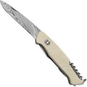 Victorinox Ranger 55, 0.9561.J23 Damasteel, Ivory Micarta, pocket knife, Limited Edition 2023
