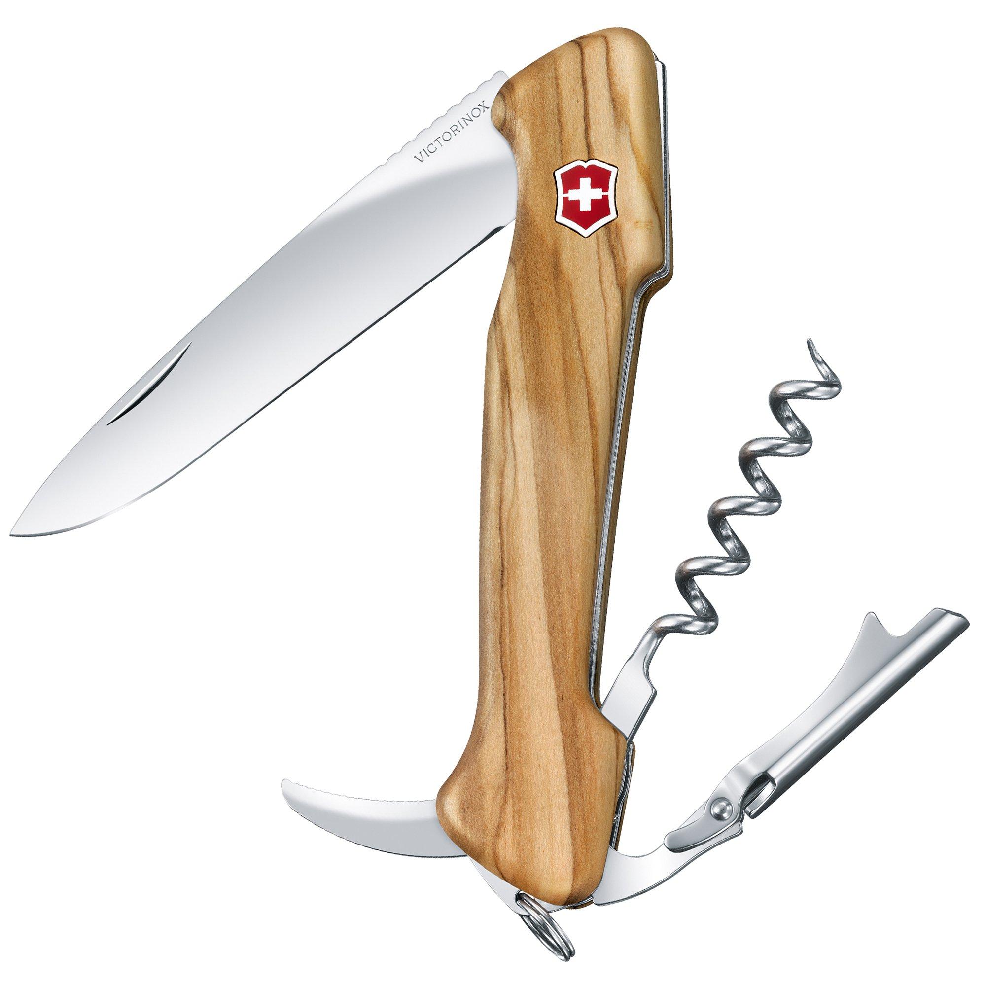 Victorinox Wine Master Olive, pocket knife with double lever corkscrew 0.9701.64