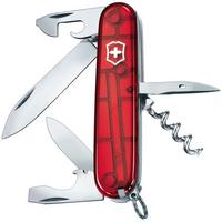 Obraz dla Szwajcarski scyzoryk Victorinox Spartan, czerwony transparentny, 1.3603.T