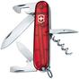Image for Victorinox Spartan, Swiss pocket knife, red transparant