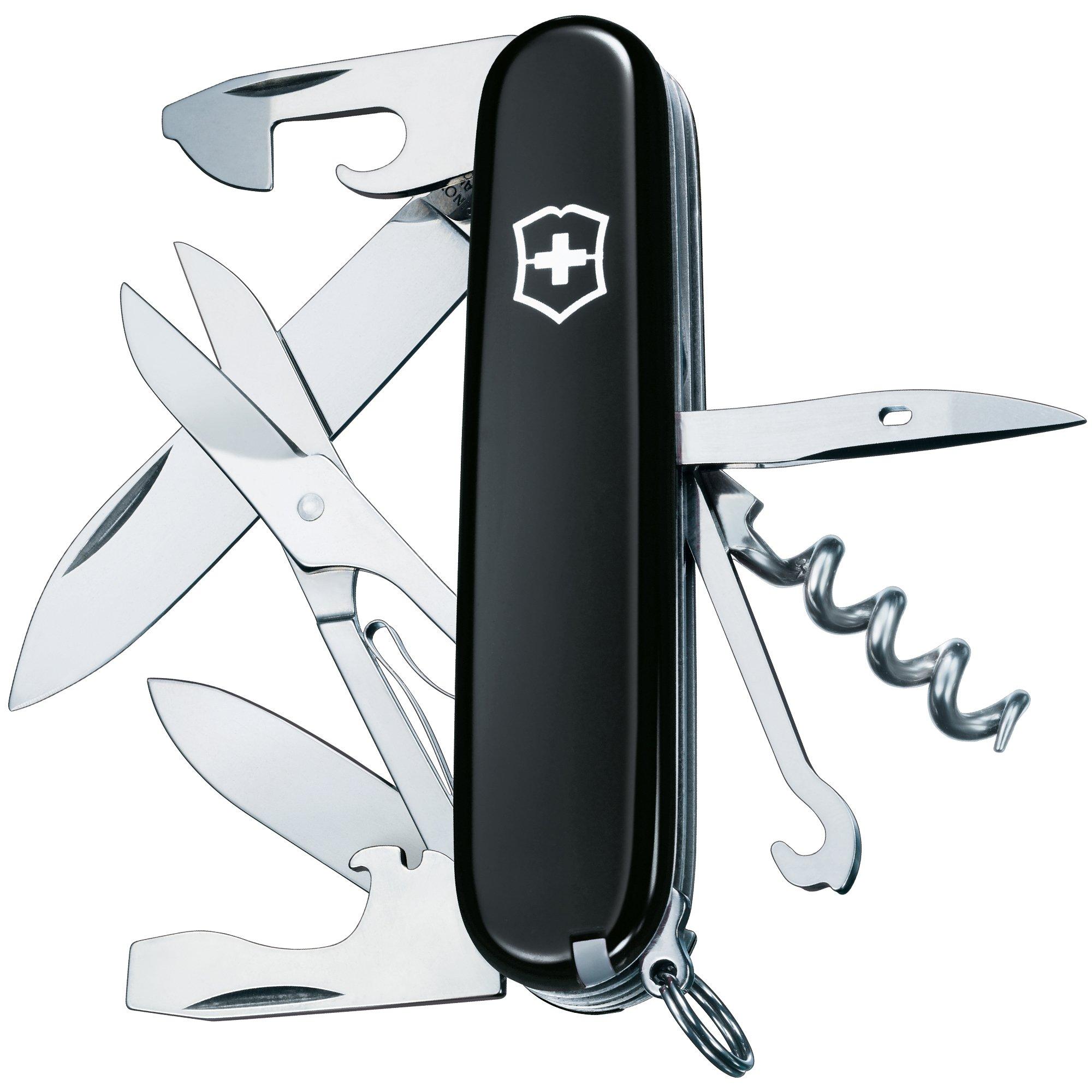 Szwajcarski scyzoryk Victorinox Climber, czarny, 1.3703.3