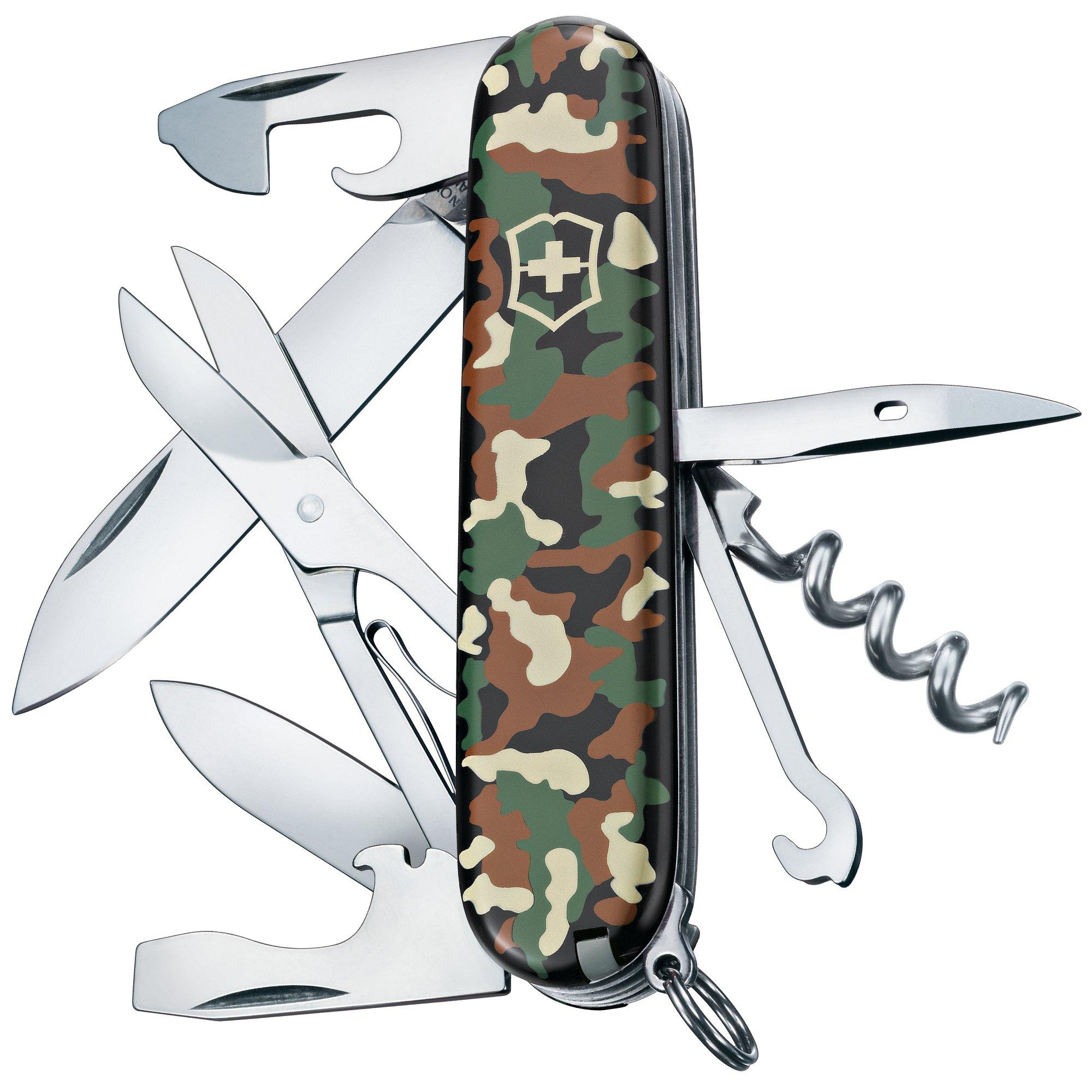 Szwajcarski scyzoryk Victorinox Climber, camouflage, 1.3703.94